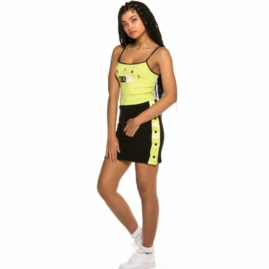 Grimey Tees & Tops | Grimey F.A.L.A. Girl Top Ss19 Lime