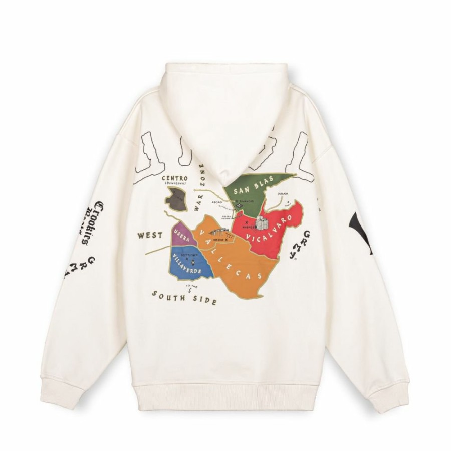 Grimey Sweatshirts | Sudadera Grimey "Pasion Gamberra (Gp X Grmy)" Hoodie - White - Fall 22