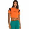 Grimey Tees & Tops | Grimey Nite Marauder Girl Crop Top Fw20 Brick