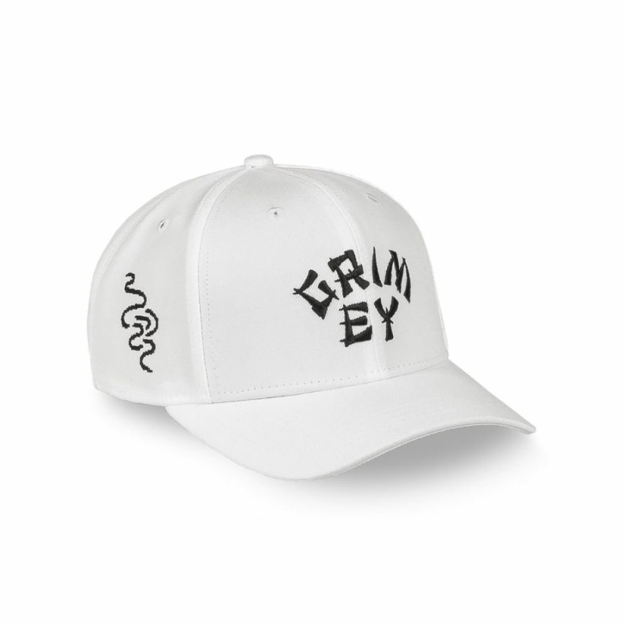 Grimey Head Wear | Gorra Grimey Lucky Dragon Curved Visor - White - Ss24