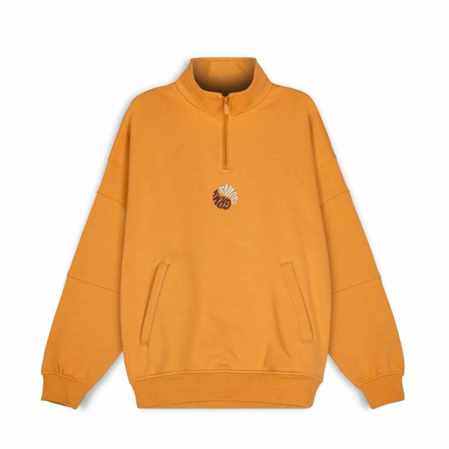 Grimey Sweatshirts | Sudadera Grimey "Snipes X Grimey True Roots" High Neck - Orange - Fall 22