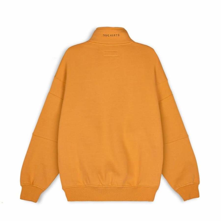 Grimey Sweatshirts | Sudadera Grimey "Snipes X Grimey True Roots" High Neck - Orange - Fall 22