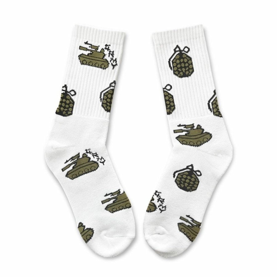 Grimey Ss24 | Calcetines Grimey Lucky Dragon - White - Ss24