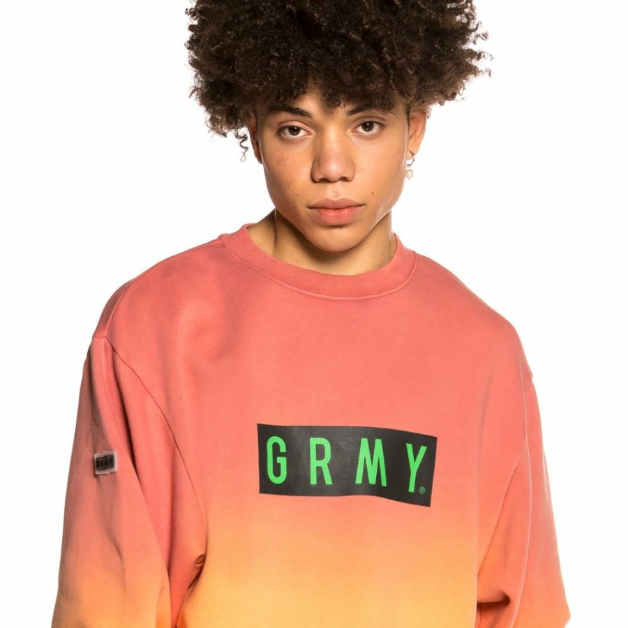 Grimey Sweatshirts | Sudadera Grimey "Frenzy" Gradient Crewneck - Pink - Summer 21