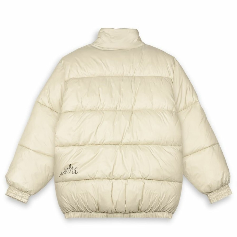 Grimey Recycled | Abrigo Grimey Back At You Puffer - Cream - Fw23