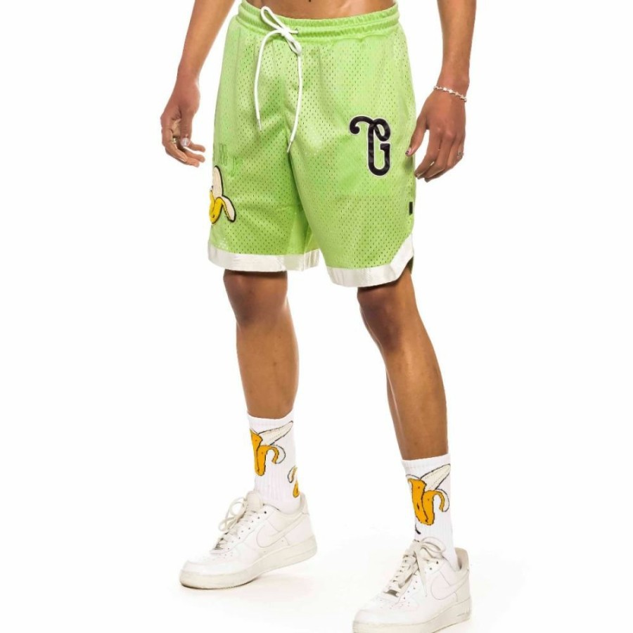 Grimey Shorts | Grimey "Jungle Punch " Running Shorts - Green - Spring 22