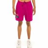 Grimey Shorts | Grimey "Trespass" Sweatshorts - Fucshia -Summer 22