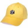 Grimey Head Wear | Grimey "Half Court Line" Curved Cap Fw17 Yellow