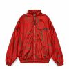 Grimey Jackets | Track Jacket Grimey The Toughest Satin Red - Spring 23