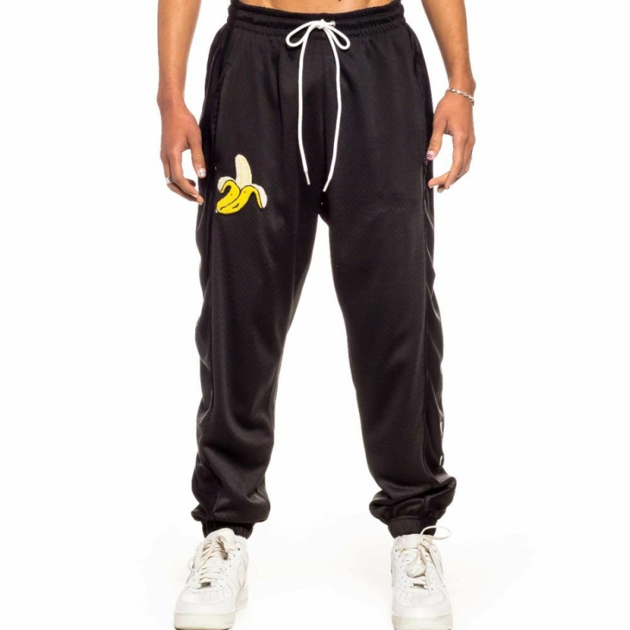 Grimey Pants | Pantalon Grimey Jungle Punch Mesh- Black - Spring 22