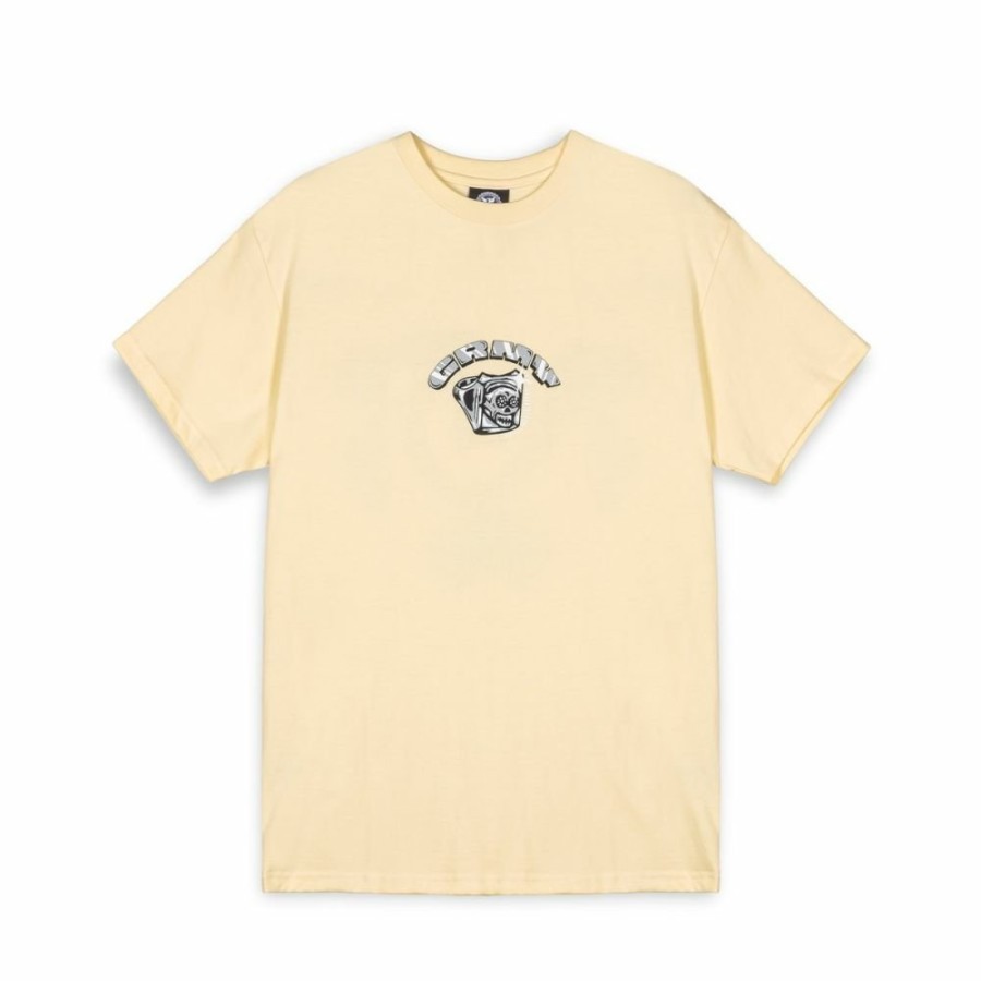 Grimey Organic | Camiseta Grimey The Slowly We Rot Regular - Cream - Ss24