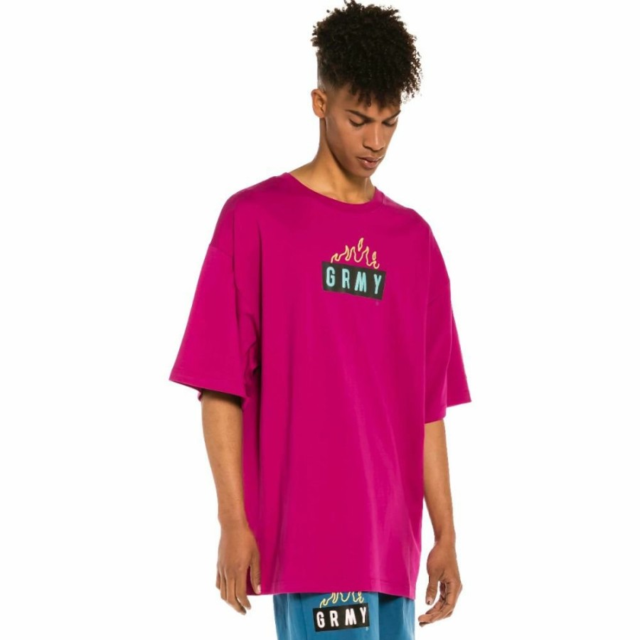 Grimey Tees | Camiseta Grimey "Trespass" - Fucshia 2 - Summer 22