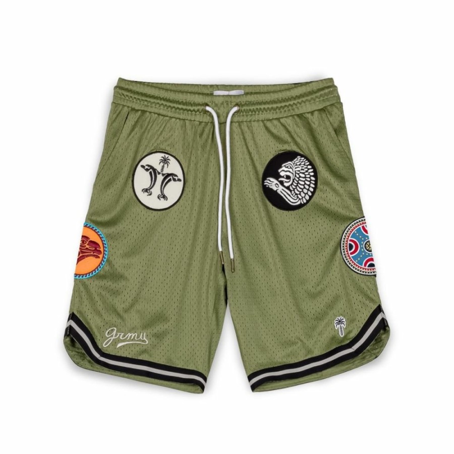 Grimey Shorts | Pantalon Corto Grimey The Clout - Green - Spring 23