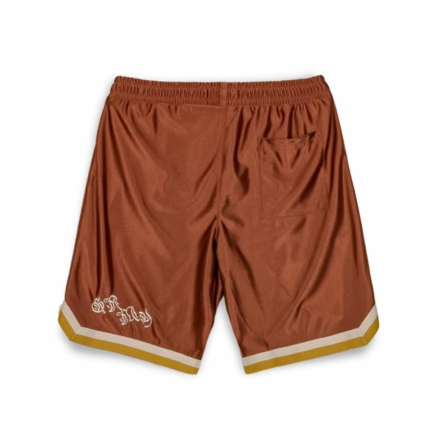 Grimey Shorts | Pantalon Corto Grimey Fire Route - Brown - Spring 23