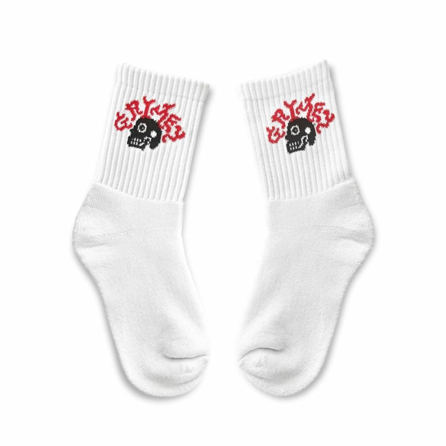 Grimey Socks | Calcetines Grimey Causing Regular - White - Ss24