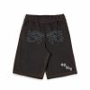 Grimey Shorts | Grimey Fire Route Baggy Sweatshorts - Black - Spring 23