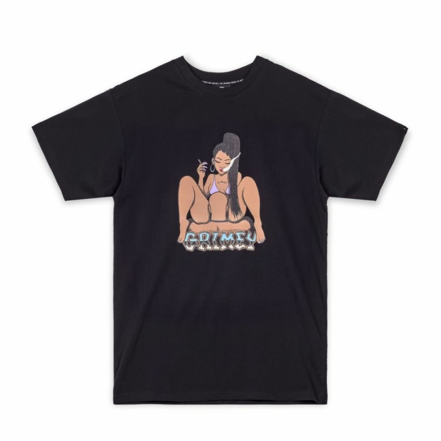 Grimey Tees | Camiseta Grimey La Mujer - Negra - Primavera 23