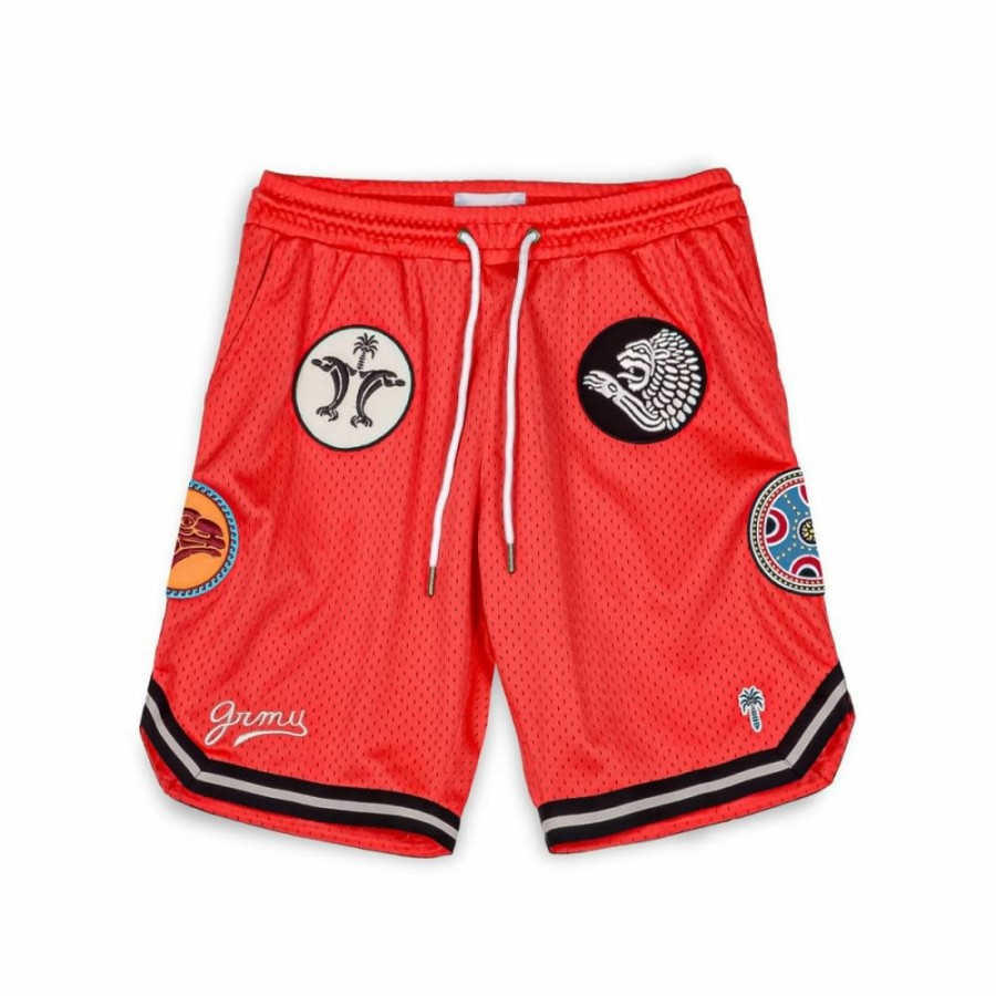 Grimey Shorts | Pantalon Corto Grimey The Clout - Red - Spring 23