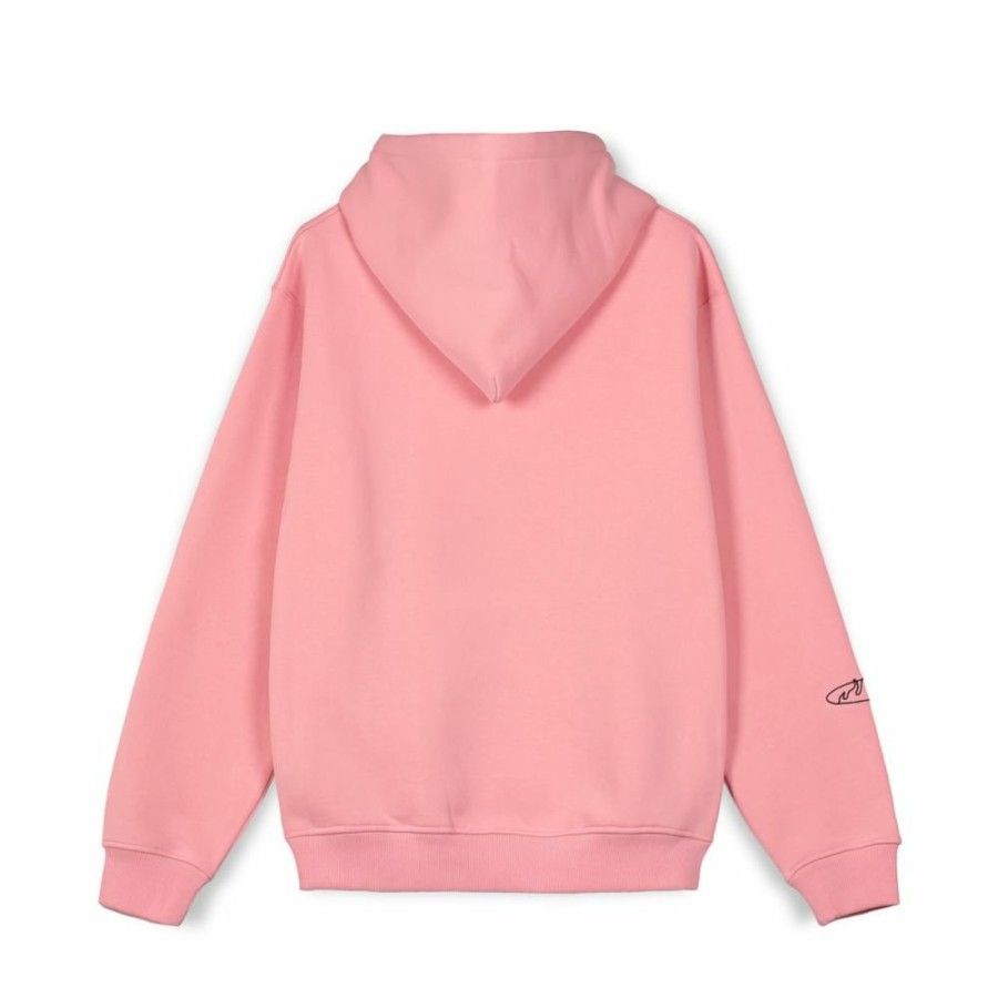 Grimey Organic | Sudadera Capucha Grimey Melted Stone Vintage - Pink - Fw23