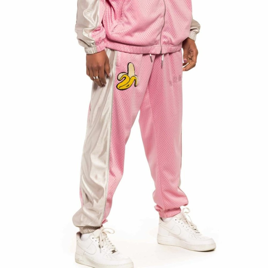 Grimey Pants | Pantalon Grimey Jungle Punch Mesh- Pink- Spring 22