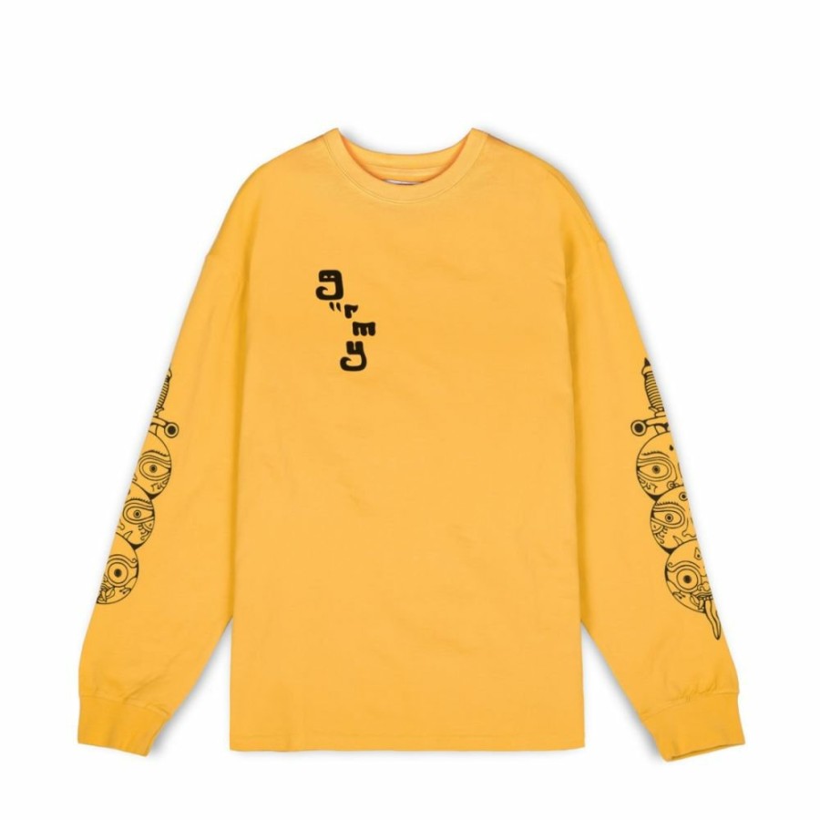 Grimey Organic | Camiseta Manga Larga Grimey "Lust Mantra" - Yellow - Fall 22