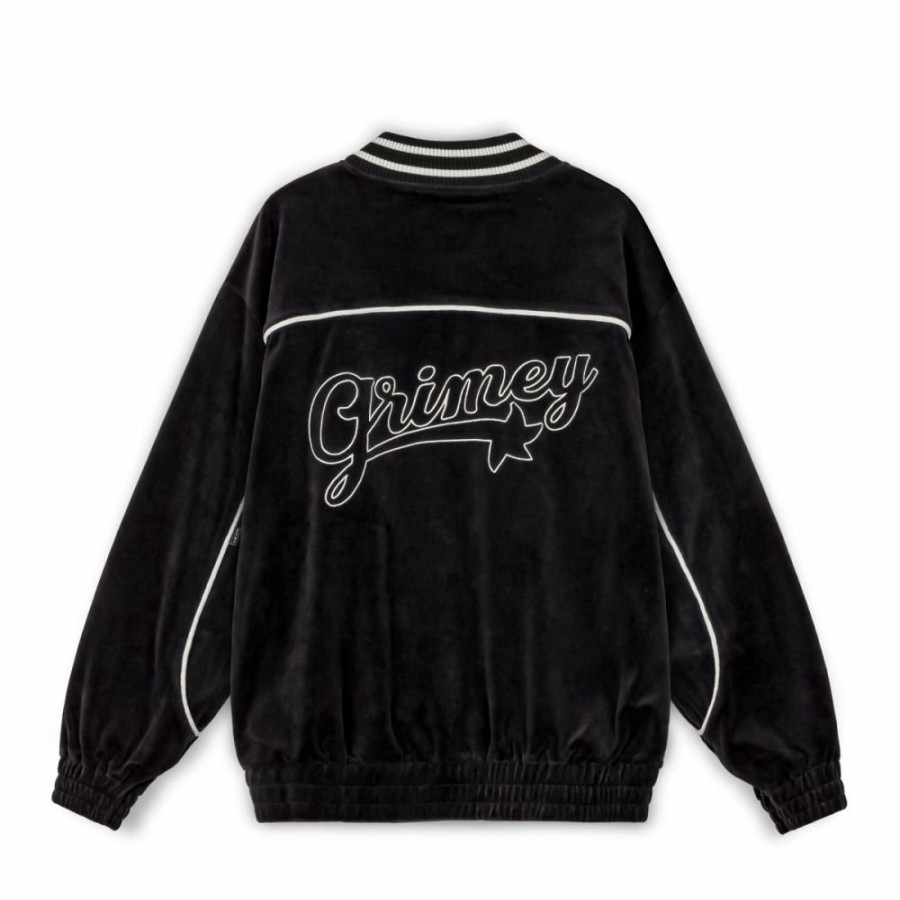 Grimey Jackets | Chaqueta Grimey Madrid Velvet - Black - Fw23