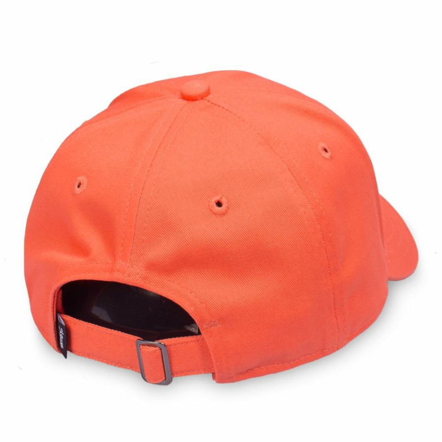 Grimey Head Wear | Grimey "Nine Winds" Curved Visor Cap - Coral - Spring 22