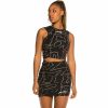 Grimey Tees & Tops | Grimey Strange Fruit All Over Print Girl Top Black - Spring 21