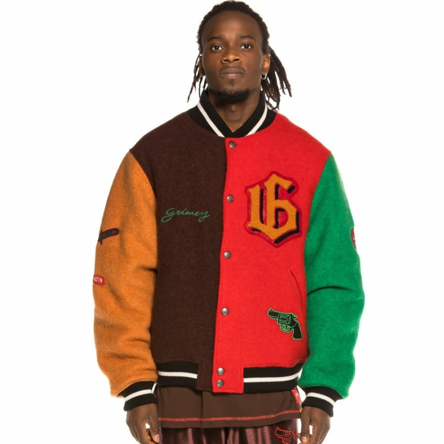 Grimey Coats | Chaqueta Baseball Grimey "The Loot" - Multicolor - Spring 21