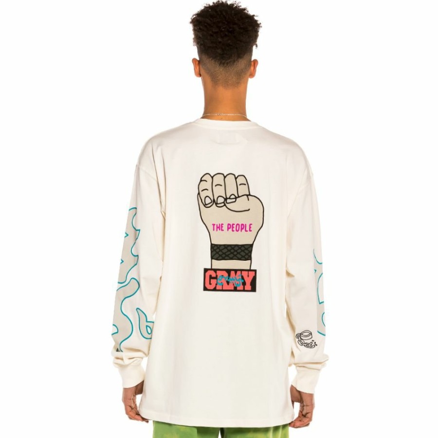 Grimey Tees | Camiseta Manga Larga Grimey "Day Dreamer" - White - Spring 22