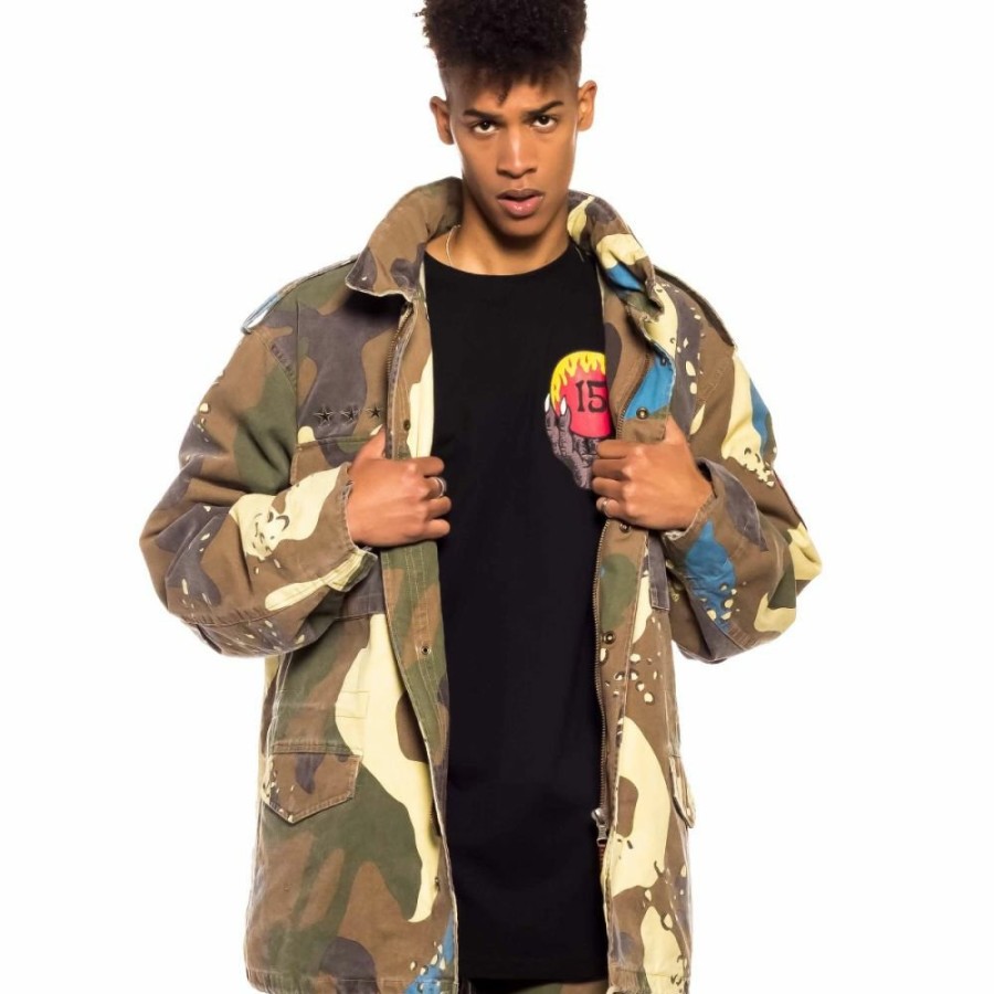 Grimey Jackets | Chaqueta Grimey Glorified Field - Camo - Spring 22