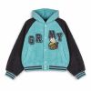 Grimey Coats | Grimey "Hive" Sherpa Hood Button Girl Sweatshirt - - Fall 22