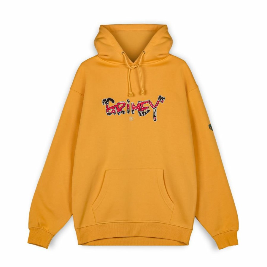 Grimey Sweatshirts | Sudadera Capucha Grimey The Toughest Grimey - Orange - Spring 23