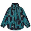 Grimey Jackets | Parka Grimey Snow Fox All Over Print - Blue - Winter 22