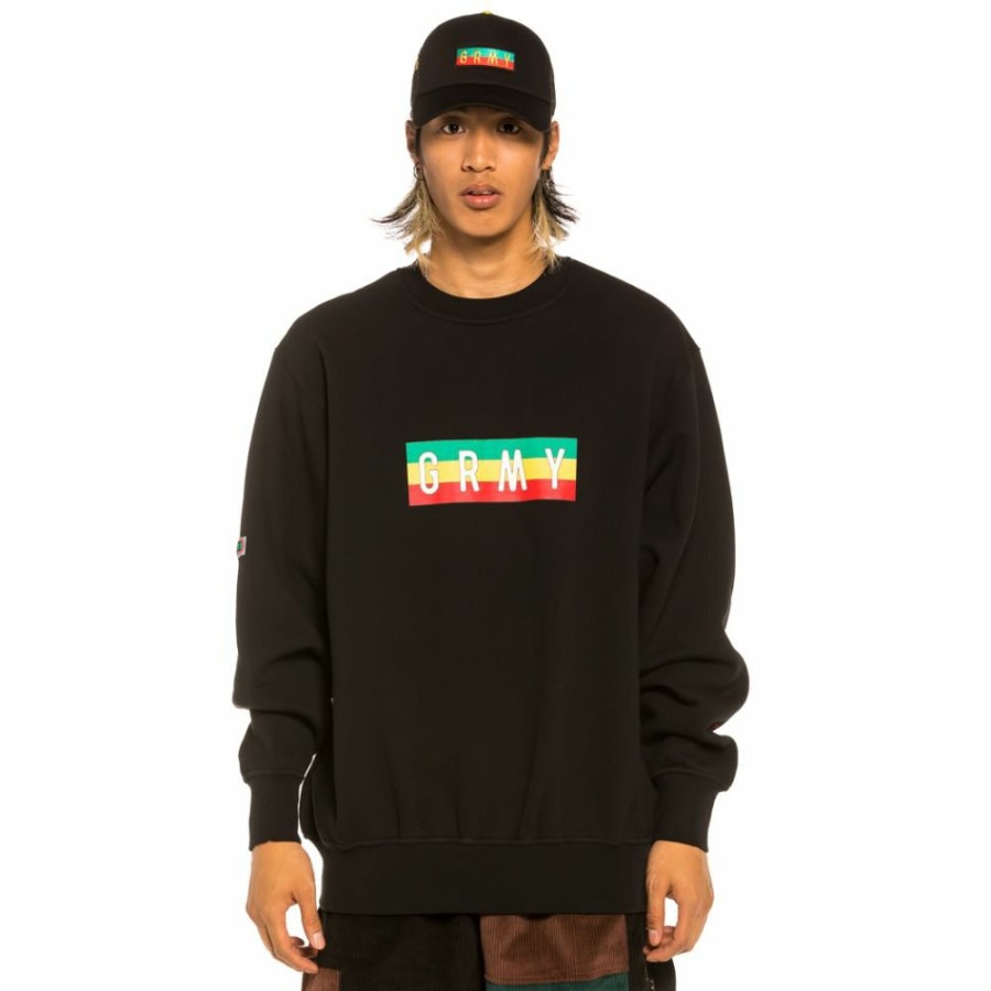 Grimey Sweatshirts | Sudadera Grimey "Les Memories" Crewneck - Black - Winter 21