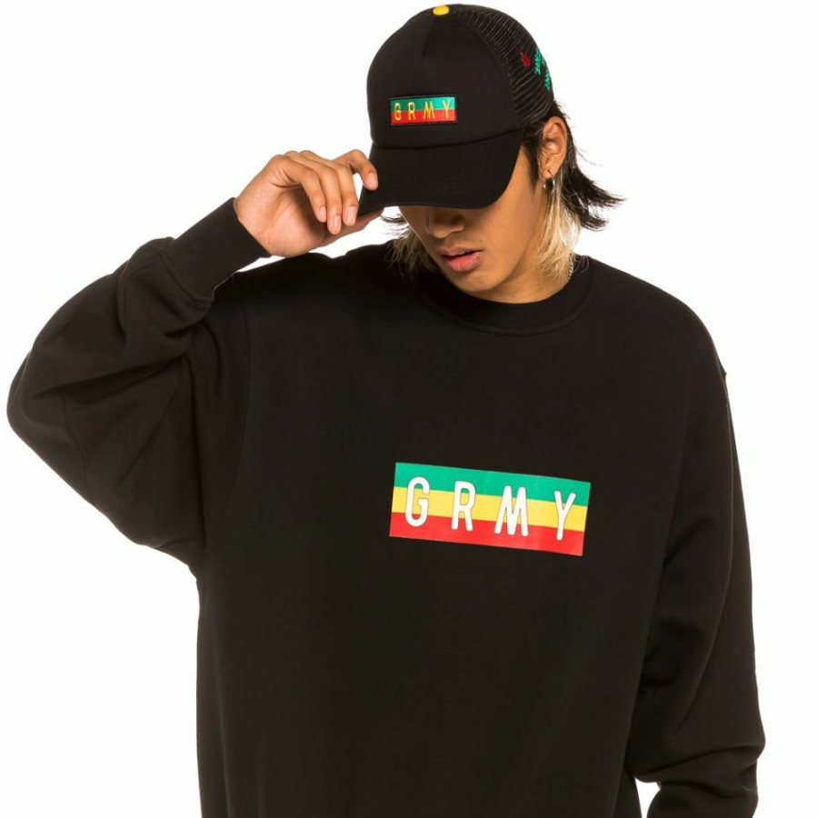 Grimey Sweatshirts | Sudadera Grimey "Les Memories" Crewneck - Black - Winter 21