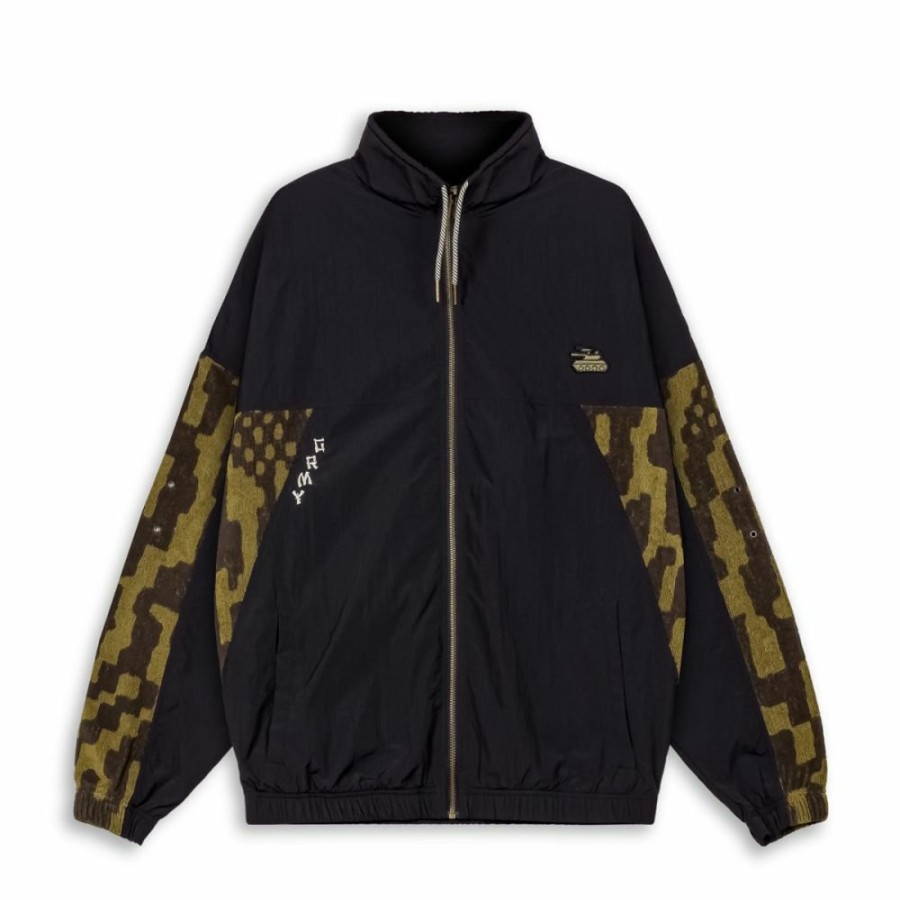 Grimey Jackets | Grimey Lucky Dragon Track Jacket Black - Ss24