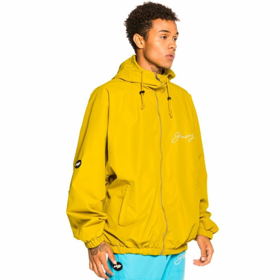 Grimey Jackets | Grimey "Martinica Fact" Track Jacket - Mustard - Fall 21