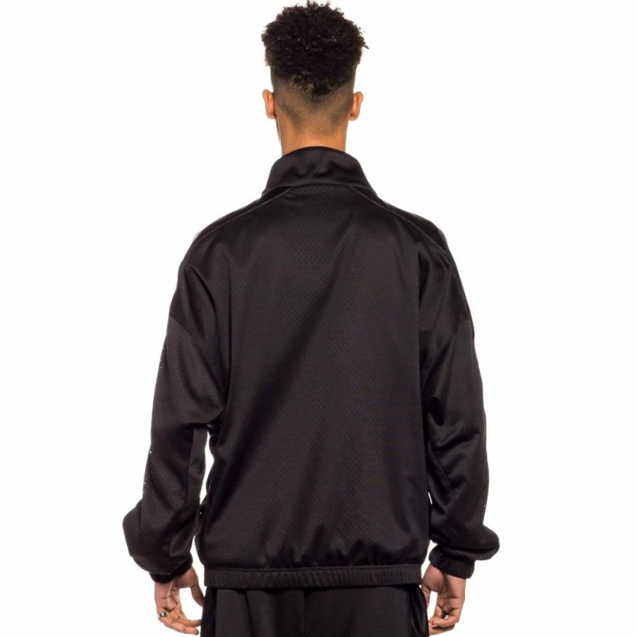 Grimey Jackets | Grimey Jungle Punch Track Jacket - Black - Spring 22