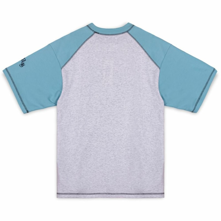 Grimey Tees | Camiseta Grimey Fire Route Bicolor Oversized - Blue - Spring 23