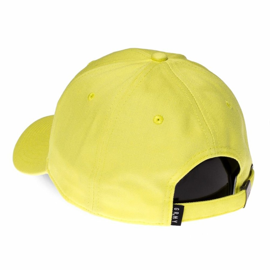 Grimey Head Wear | Grimey Heritage Curved Visor Cap Ss18 Yellow