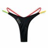 Grimey Swimwear | Bikini Grimey The Toughest Girl Bottom - Black - Spring 23