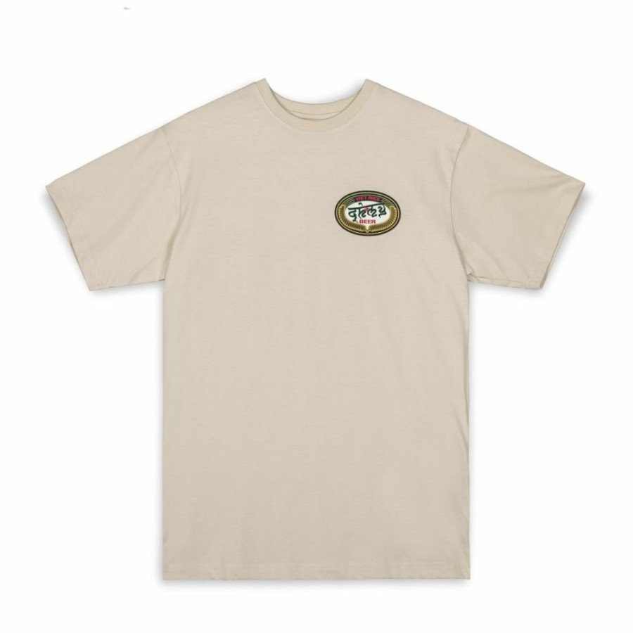 Grimey Organic | Camiseta Grimey Viet Cong Beer Regular - Cream - Summer 23