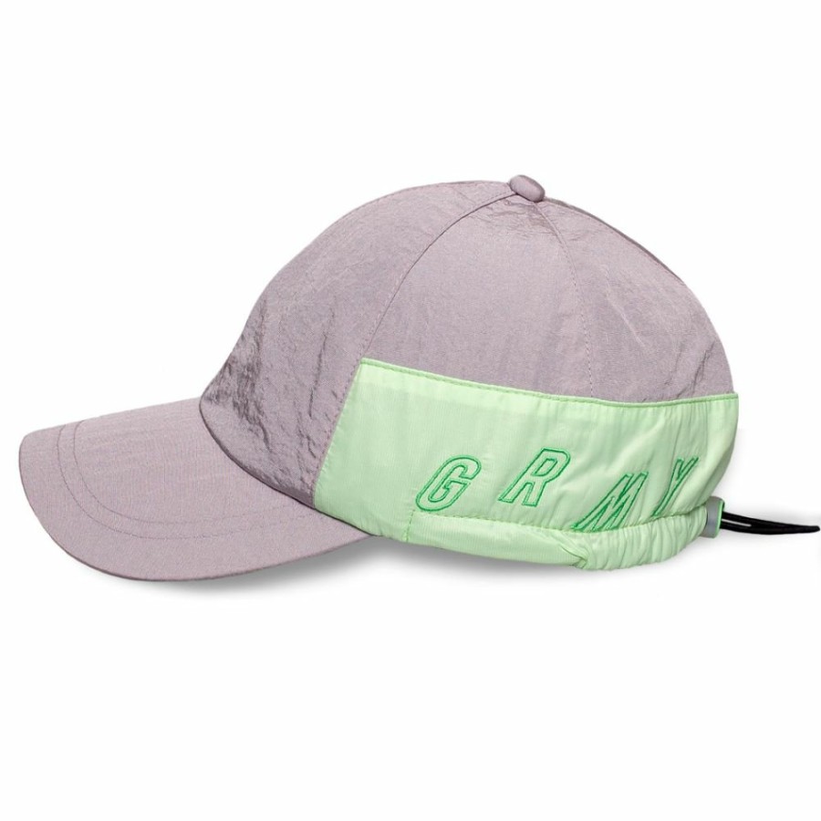 Grimey Head Wear | Grimey Rope A Dope Grmy Curved Visor Cap Ss20 Grey