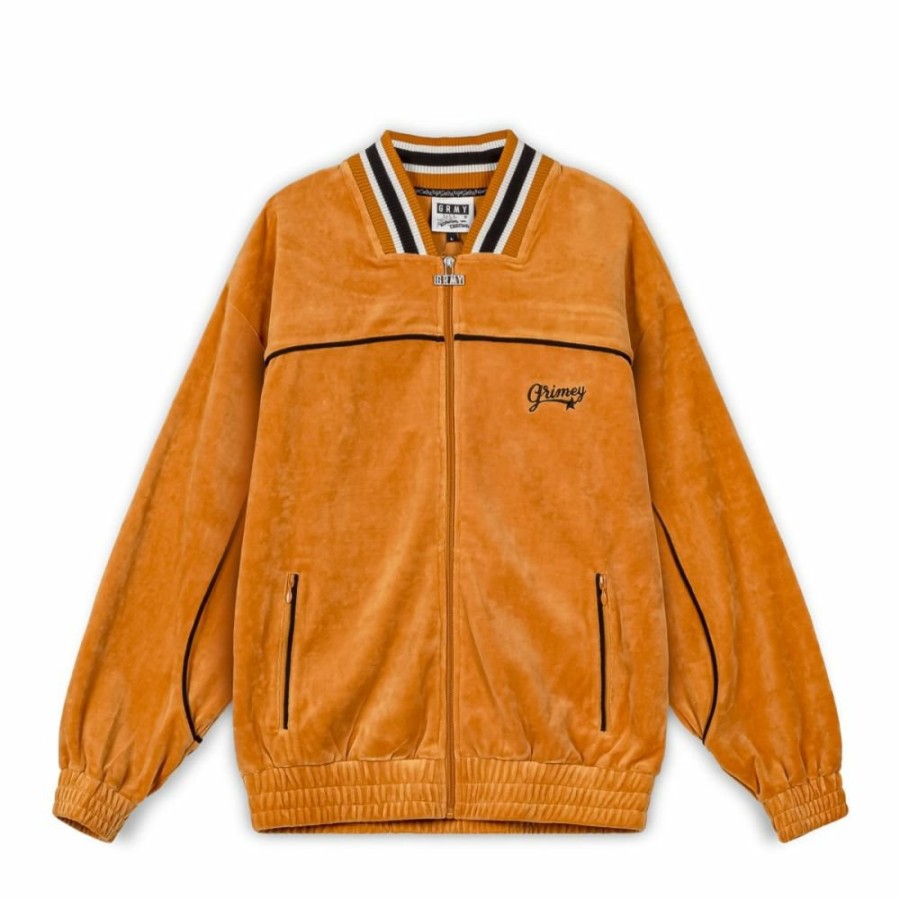 Grimey Jackets | Chaqueta Grimey Madrid Velvet - Orange - Fw23