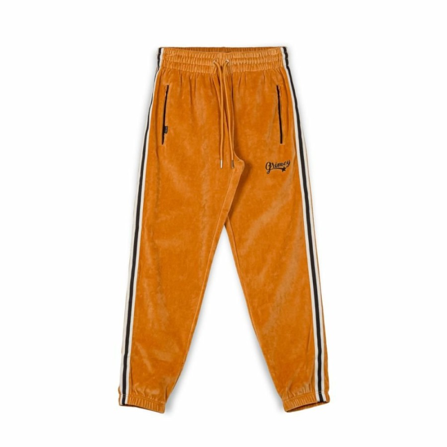 Grimey Pants | Pantalon Grimey Madrid Velvet - Orange - Fw23