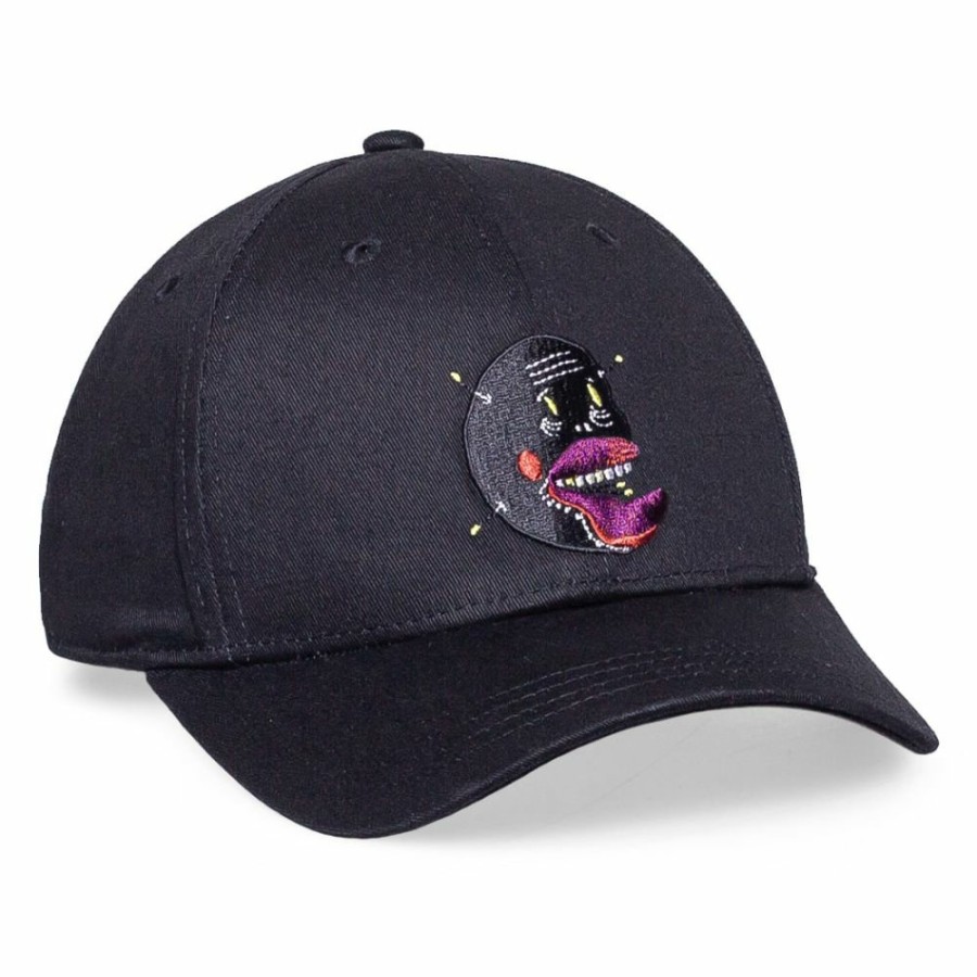 Grimey Head Wear | Grimey "Liveution" Curved Visor Cap Black - Spring 21