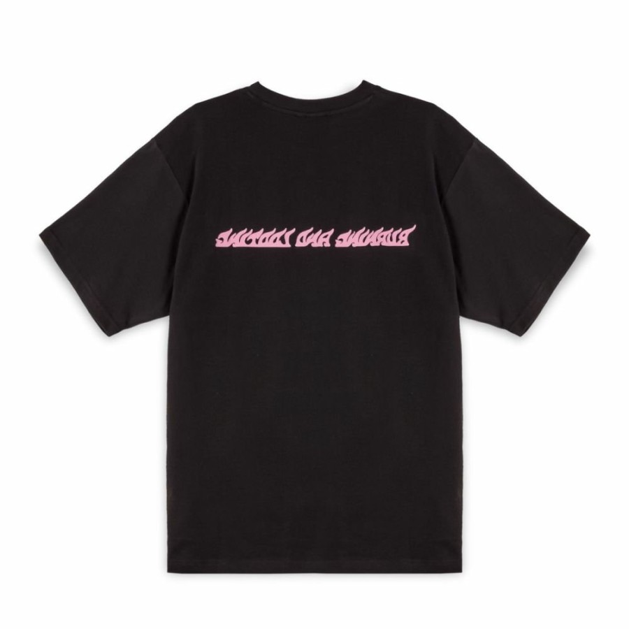 Grimey Organic | Camiseta Grimey Melted Stone Oversized - Black - Fw23