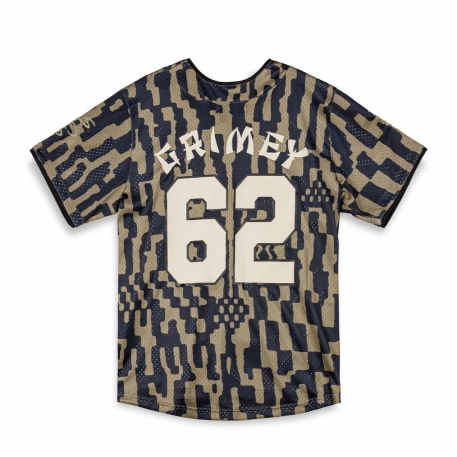 Grimey Ss24 | Camiseta Baseball Grimey Lucky Dragon Mesh - Black - Ss24