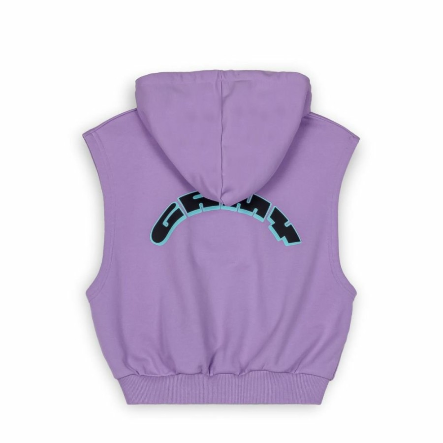 Grimey Sweatshirts | Sudadera Capucha Grimey Ufollow Girl - Lilac - Spring 23